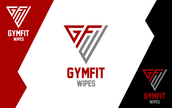 Letter GFW gym fitness logo
