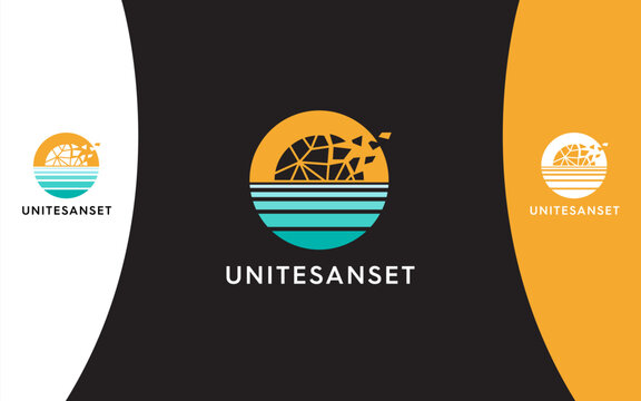 Sunset Beace community circle logo