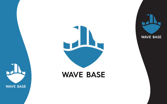 Boat Base simple and modern logo