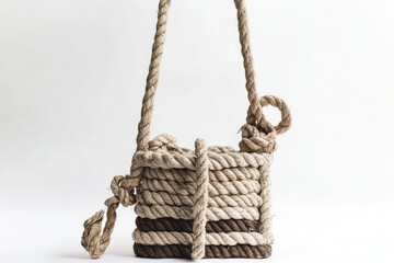 Handmade rope bag