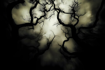 Abstract Tree Branches Illustration