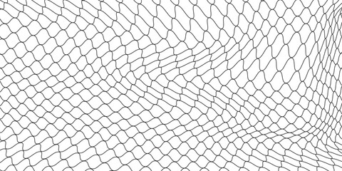 Mesh texture for fishing nets. Grunge pattern for sportswear or soccer goal, volleyball net, basketball hoop, hockey, athletics. eps10
