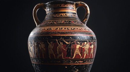Ancient Greek Amphora: A Masterpiece of Ceramic Art