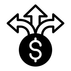 Expenses  Icon - Mixed Style - Business Value Themes