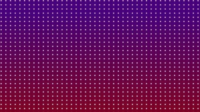 Stars pattern red and purple background
