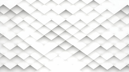 Fototapeta premium Abstract White Square Pattern Background Illustration
