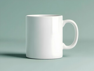 Obraz premium Blank White Mug 3D Render