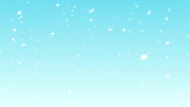 青春時代の桜吹雪な背景