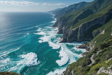 Stunning Coastal Retreat with Dramatic Waves and Crystal Clear Waters for an Amazing Summer Escape