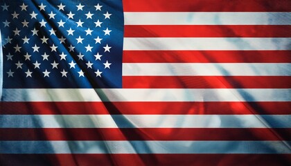 Naklejka premium internet with american flag