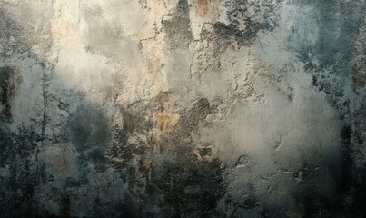 Obraz premium Textured concrete wall with subtle shadow and light patterns
