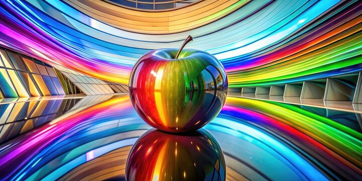 Abstract Apple Core