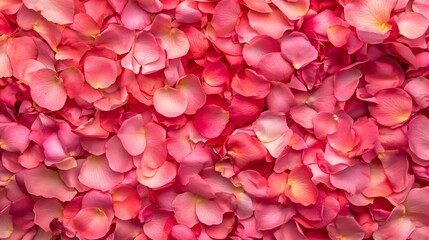 Fototapeta premium Elegant Pink Rose Petal Creative Layout for Design Projects and Artistic Creations