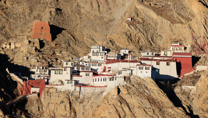 Landscape of traditional tibetan temple ,China