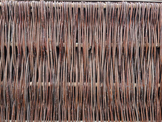 Natural Woven Wall Texture with Earthy Tones