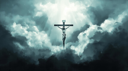 Jesus Christ cross people crucifix nail wood golgotha calvary. Roman execution punishment suffering death. Resurrection passion torture crown of thorn blood wound last word sacrifice redemption.