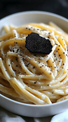 Creamy White Truffle Pasta Dish