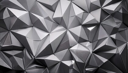 abstract gray background low poly textured triangle shapes design