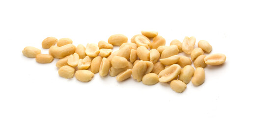 scattered peanuts without shells