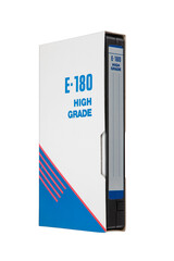 VHS tape in original packaging, labeled 