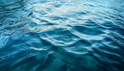 Fototapeta premium water texture ripples wave clean transparent water abstract background