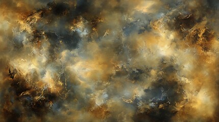 Fototapeta premium Abstract nebula cloud space background art