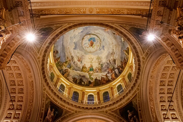 Basilica di Maria Ausiliatrice. Torino, Italia