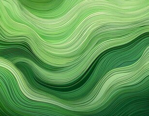 topographic lines flowing and creating an abstract pattern with soft green hues suitable for backgrounds textures and modern design projects