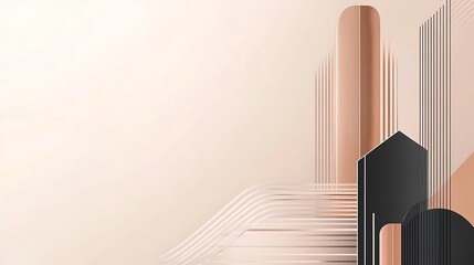 Obraz premium Abstract Geometric Art Background