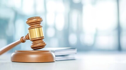 Fototapeta premium Smart Law Technologies: AI Case Analysis for Predictive Legal Outcomes with Copy Space