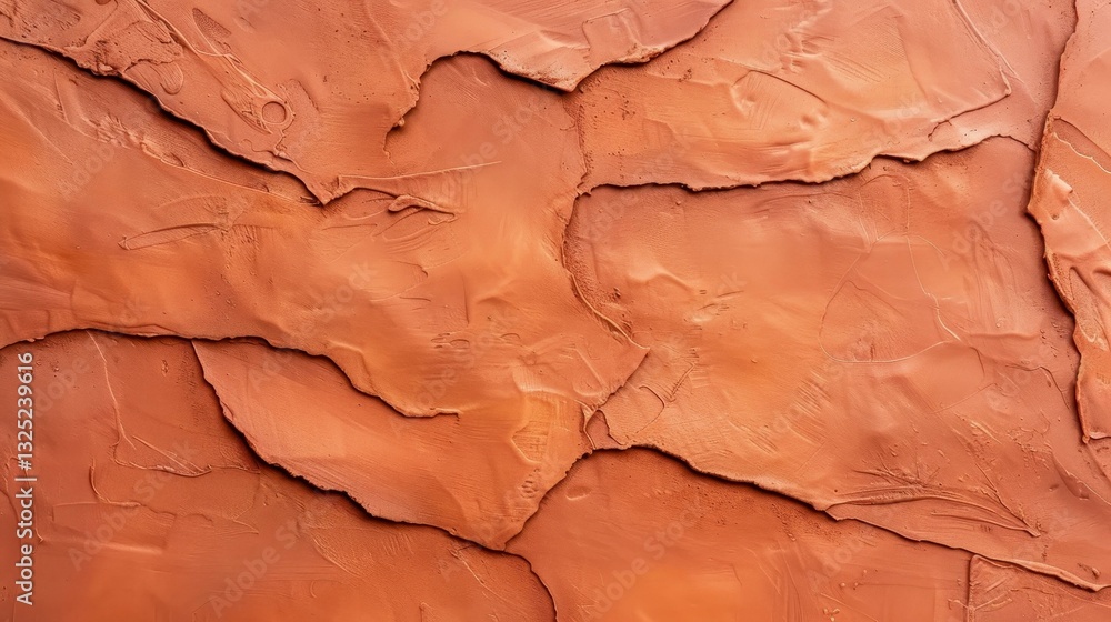 Poster explore the stunning texture of a light brown wall, perfect for adding warmth and character to your 