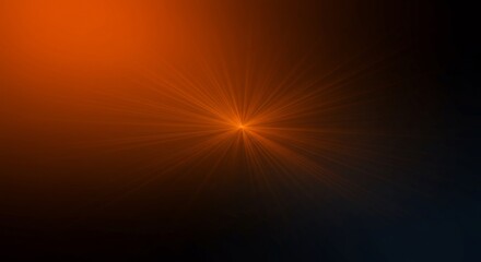 Fototapeta premium Warm light radiates dynamically creating a fiery abstract glow. AI Generated