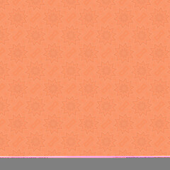 Soft peach star-shaped geometric seamless pattern with subtle layered texture, elegant background ideal for wallpaper, textiles, and modern décor.