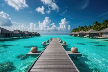 A Spectacle of Nature: The Stunning Turquoise Waters and Soothing Retreat of Funadhoo Island, Maldives