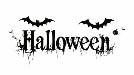 Obraz premium A Halloween 2025 Illustration, Illustration Ideal For Posters, T-Shirt, Or Banner, Commercial Promotion, Holiday Season, Funny Halloween Logo