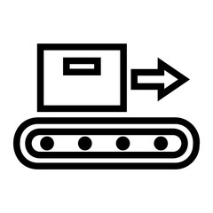 manufacture Line Icon