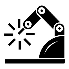 robotic Solid icon