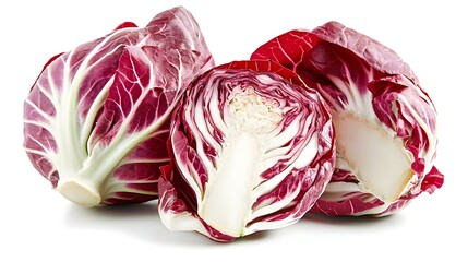 Obraz premium Radicchio isolated on white background