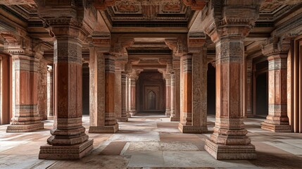 Discover the breathtaking corridor of Fatehpur Sikri - Historical Architectural Beauty