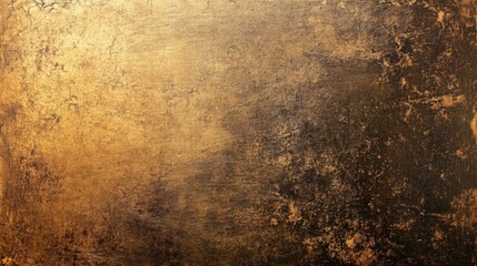 Obraz premium Dark Gold and Brown Grunge Texture Background