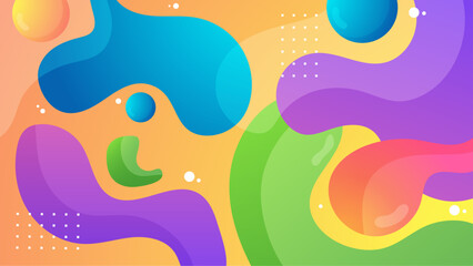 Abstract Blob Colorful Gradient Background_Abstract Blob Colorful Gradient Background-13