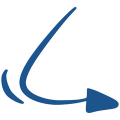 blue doodle illustration