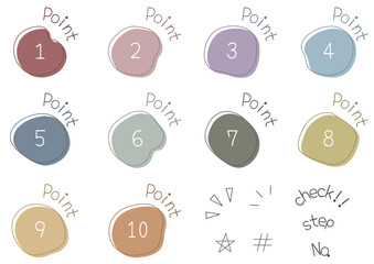 数字（うねうね）