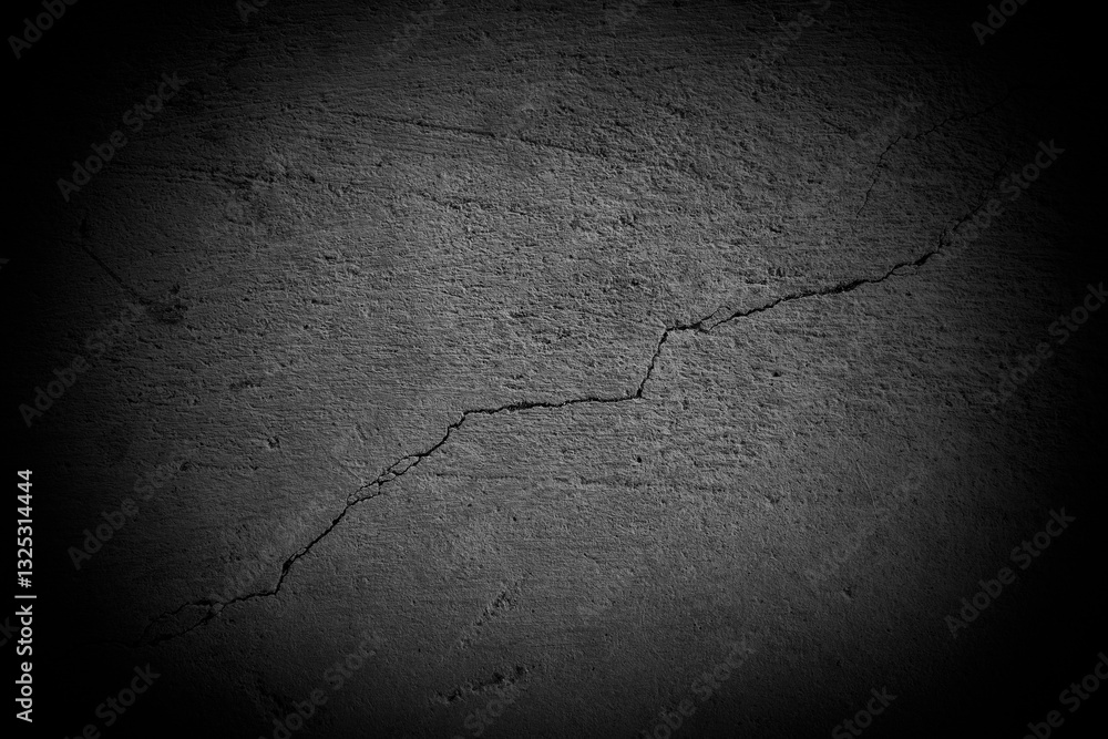 Aufkleber old wall texture smeared engine oil cement dark black gray background abstract grey color design are
