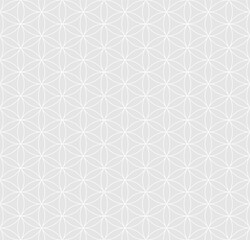 Geometric Symmetry, Sacred Flower of Life, Seamless pattern