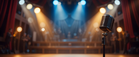 Live music performance downtown venue concert experience exciting atmosphere front row view vibrant energy