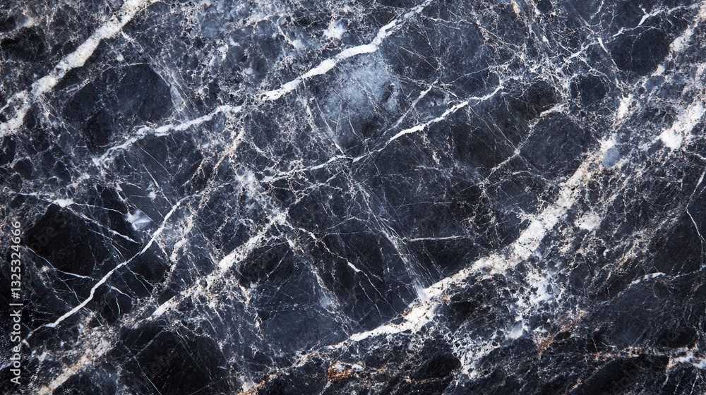 Aufkleber elegant marble texture in cool gray tones with subtle white veins for a sophisticated and profession