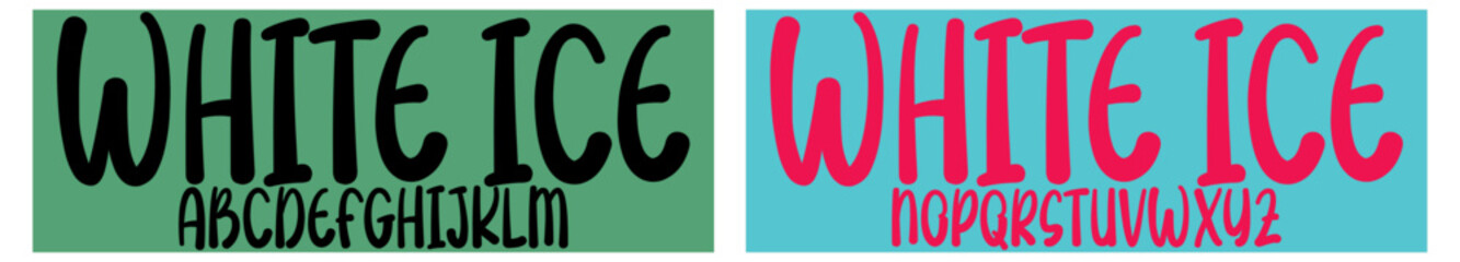 white ice.sunny day.eps