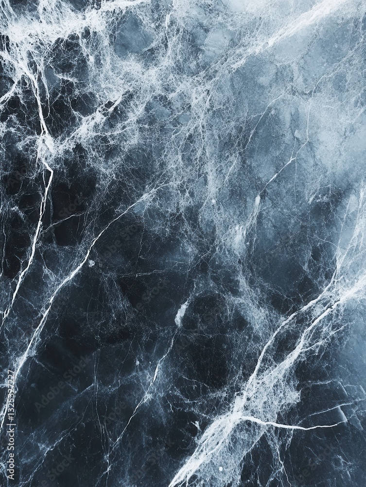 Aufkleber elegant gray marble texture with subtle white veins creates a sophisticated backdrop for various des