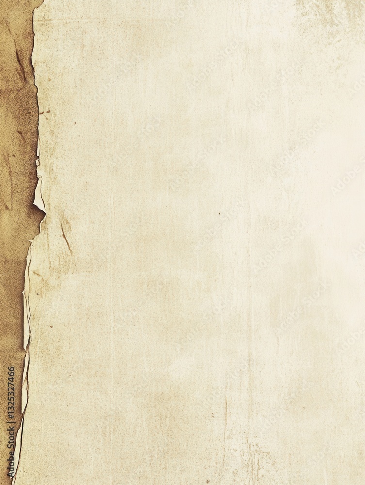 Poster elegant cream and brown book page background design for scholarly content and inviting presentations